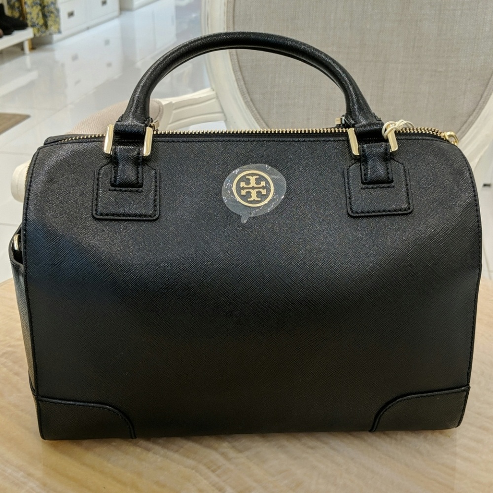 Tory Burch Boston Black Bag